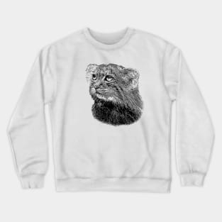 Manul-Pallas's cat Crewneck Sweatshirt